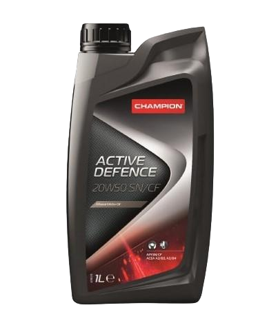 Моторное масло Champion Active Defence 20W50 SN/CF, 1л